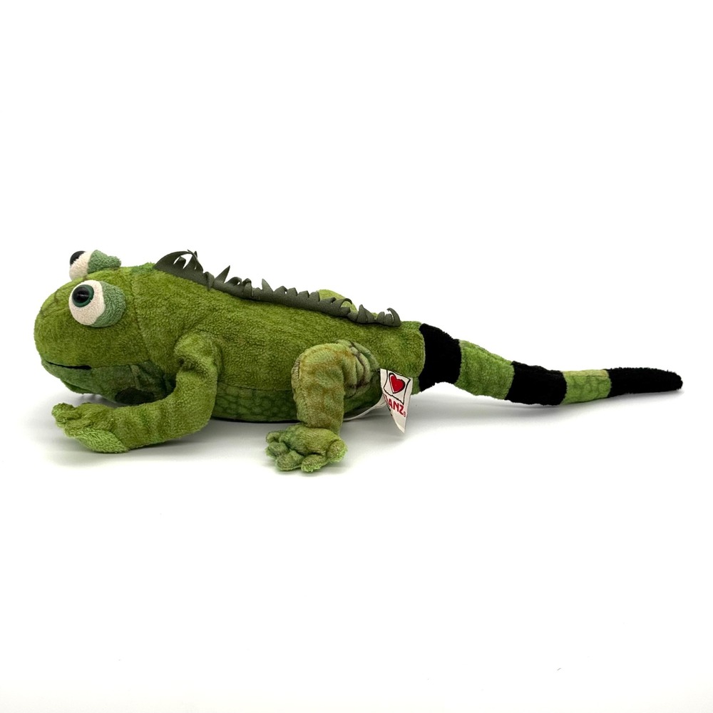 Webkinz Iguana Plush Stuffed Animal Ganz HM340 Green Lizard No Code